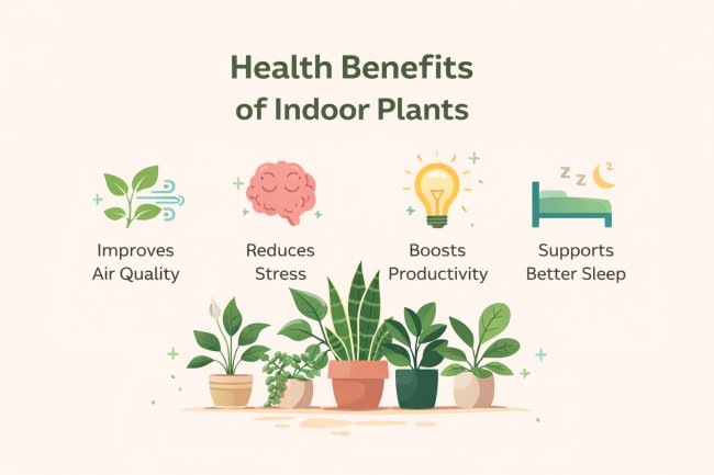 Healing with Nature: How Indoor Plants Improve Air Quality, Mental Health, and Overall Well-Being