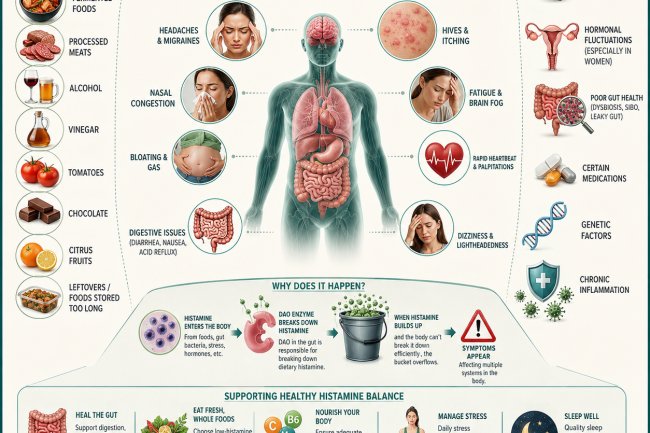 Histamine Intolerance: The Hidden Condition Often Mistaken for Allergies
