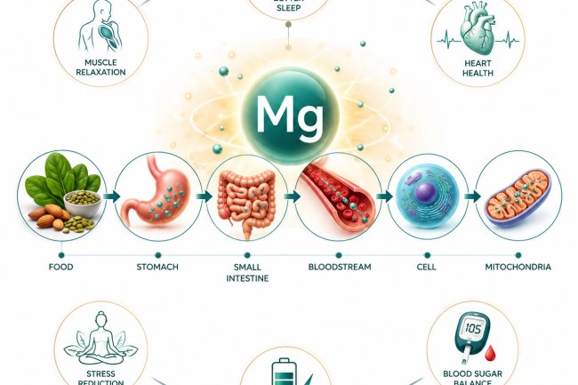 Magnesium Explained: The Incredible Journey from Your Plate to Every Cell