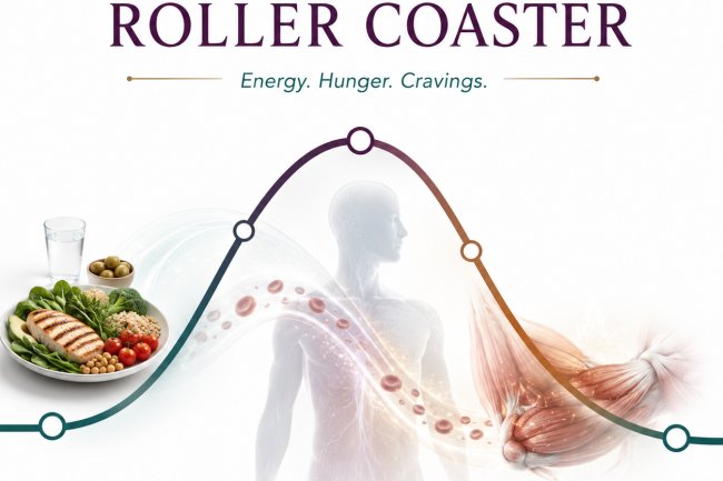 The Glucose Roller Coaster: How Blood Sugar Affects Energy, Hunger and Cravings