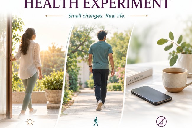 The 10-Minute Health Experiment: 3 Small Habits for Better Health